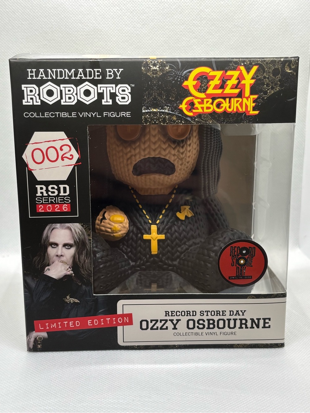 Ozzy Osbourne RSD 2026 Collectible Vinyl Figure Record Store Day Exclusive NEW